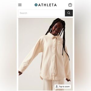 Athleta Girl RetroActive Oversized Shacket